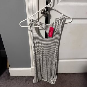 striped beach cover up